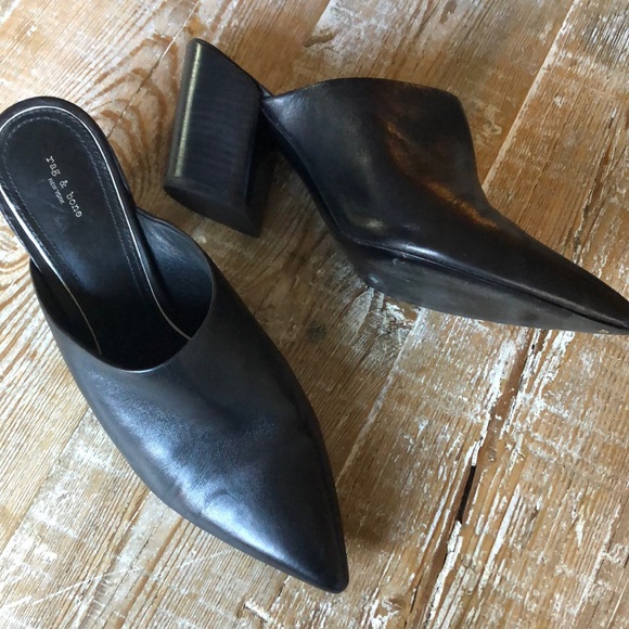 Rag and bone beha mule clog shoe - Picture 2 of 6